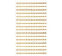 Ciieeo 16pcs Wood Purfling Binding Edge Binding Inlay Decorative Inlay Wood Strips with Easy Installation Universal Compatibility Khaki for Musical Creativity