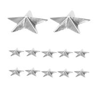 Ciieeo 18pcs Pentagram Snowboard Stomp Pad Zinc Alloy Grip for Riders