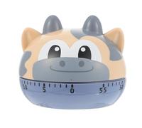 Ciieeo 1pc Cooking Timer Rotating Mechanical Timer Visual Countdown Animal Mechanical Kitchen Cow Kitchen Countdown Electric Child Abs Steam Utensils