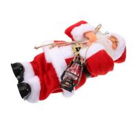 Ciieeo 1Pc Santa Claus Doll Safe Interesting Plaything Adorable Design Styles for Fun and Joyful Playtime