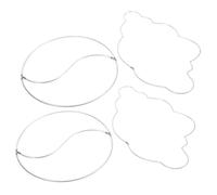 Ciieeo 1set Decorative Dream Catcher for Crafts Includes Circles Cloud Shapes for Weddings Christmas Easter and Home Decor