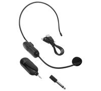 Ciieeo 1set Wireless Headset Microphone for Teachers and Yoga Instructors Lightweight Condenser Mic with Noise Cancelling and Omnidirectional Pickup Cordless Portable Mic for Live