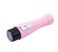 Ciieeo 1x Aa Batteries Battery Powered Epilator Women Electric Waterproof Painless Hair Remover with Washable Machine Heads Unique Design Attractive Pink Color Travel and Pocket Friendly
