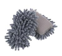 Ciieeo 2 Pcs Blackboard Dry Eraser Chenille Foam Dust-Free Chalk Board Wiper Will Not Hurt The Whiteboard for Office and School Use