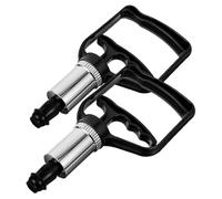 Ciieeo 2 Pcs Handheld Manual Vacuum Pump for Silicone and Glass Cupping Set, Suction Therapy Tool for Back Massage and Relief, Portable Vacuum Cup Pump for Home Use