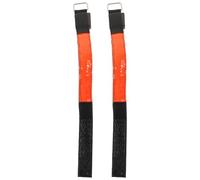 Ciieeo 2 Pcs LED Glowing Bracelets Orange Pvc Armband Light