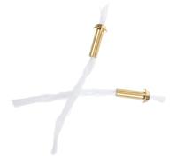 Ciieeo 2 Pcs Precision Copper Tubing Wick for Kerosene Lanterns Fit Oil Lamp Replacement with Seamless Passage Even Burning Easy Installation Suitable for Various Lamp