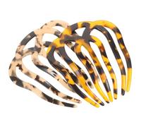Ciieeo 2 Pcs Seven-tooth Combs Multipurpose Combs Hair Clips Acetic Acid Sheet Material Fashionable Elegant Hair Accessories for Women Brides Everyday Styling