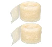 Ciieeo 2 Rolls Collagen Edible Sausage Casing 17mm for Hot Dog and Sausage Making Practical and Simple to Use for DIY Homemade Food