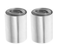 Ciieeo 2 Rolls Copper and Zinc Electrode Strips for Original Cell Experiments, Conductive Battery Materials in Rolls, for Classroom and School Science Labs, Suitable for Students