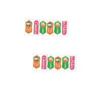 Ciieeo 2 Sets Classroom Rules Posters for Kindergarten Self Adhesive Wall Decor for Preschool and Elementary School Vibrant and Classroom Management Signs