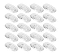 Ciieeo 20 Pairs Silicone Nose Pads for Glasses Non-Slip Eyewear Nose Bridge Cushions Eyeglass Frame Accessories for Sunglasses and Vision Care