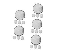 Ciieeo 20 pcs Aluminum Foil Steering Wheel Sun Shade Cover Heat Insulation Cooling Protector for Car Wheels Easy to Install and Foldable Compatible with Vehicles for Hot Weather