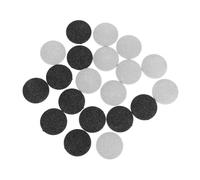 Ciieeo 20 Pcs Sandpaper Disc for Foot File Replaceable Round Sandpaper Pad Frosted Emery Material Removes Dead Skin Compatible with Many Brands for Feet Pedicure Callus Removal