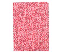 Ciieeo 20 Sheets Red Leopard Print Flower Wrapping Paper Bouquet Wrapping Material Floral Paper Sheets, Cake, Clothes Packaging and DIY Craft Supplies