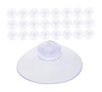 Ciieeo 200pcs Glass Suction Cups Sucker Pads Slip Collision Hooks for Glass Table Tops Windows Home Office Easy Install No Damage Surface Protection