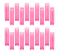 Ciieeo 20pcs 5g Empty Lipstick Tubes with Caps, Refillable DIY Lip Balm Containers, Portable Makeup Accessories for Homemade Cosmetics and Lip Care