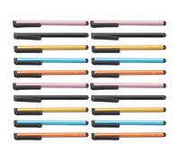 Ciieeo 20pcs Capacitive Touch Stylus Pen with Scratch-resistant Aluminum Alloy Body and Resilience Pen Tip for Precise Touchscreen Writing and Drawing Random Color