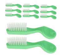 Ciieeo 20pcs Manual Short Handle Toothbrushes for Inmates with Soft Bristles and Plastic Handles, Designed for Efficient Cleaning in Detention Centers and Psychiatric Wards