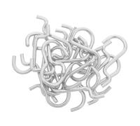 Ciieeo 20pcs Metal Pegboard Hooks Heavy Duty Wall Mounted Organizers for Garage Storage Easy Install Iron Wire Holders for Tools Aesthetic Display for Home and Workshop