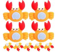 Ciieeo 20pcs Resin Phone Case Decors with Simulation Ocean Theme Adornments, Small Figurines and Micro Landscape Ornaments for Craft Projects and Theme Party Decoration, Plastic Resin