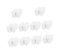 Ciieeo 20pcs Square Foam Cake Dummies for Crafts Polystyrene Foam Modeling Fake Cake Models for Wedding Birthday Holiday