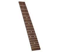Ciieeo 23 Inch Ukulele Fingerboard Rosewood Warm and Rich Sound Instrument Accessory Replacement Fretboard for Studios and Solo Performances