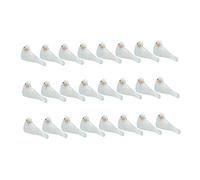 Ciieeo 24pcs Artificial Bird Model Glitter Powder Wedding Decorations Lifelike Bird Ornament Desktop Decor for Wedding Photo Booth