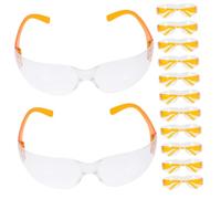 Ciieeo 24PCS Safety Goggles Protective Eyewear for Clear Vision Lab Eye Protection with Specific Fit Splash Resistant and Comfortable Design for Science Experiments and Outdoor Activities