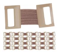 Ciieeo 25pcs Bandage Clips Aluminum Hook Structure and Adjustable Tension Mechanism, Elastic Design for Quick and Easy Bandage Adjustments, for Muscle Strains and Outdoor Activities