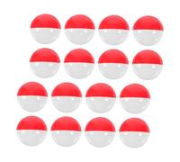 Ciieeo 25pcs Red White Plastic Fillable Balls for Vending Machines Small Empty Round Capsules for Candy Prize Distribution Christmas Party Favors and Surprise Inserts