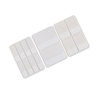 Ciieeo 280pcs Sticky Page Tags Bookmarks with White Adhesive Index Tabs 5.4x4cm Large + 4x2.5cm Medium + 4x1.2cm Small Reading Highlight Stickers for Office and Study Organization