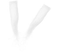 Ciieeo 2pairs Santa Masquerade Eyebrows Santa White Eyebrows Cosplay Santa Eyebrows for Christmas Masquerade Costume Party (White）