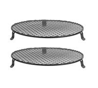 Ciieeo 2pc Anti Scald Heat Lamp Covers for Reptile Heat Lamp with Iron Mesh Suitable for Reptile Enclosures and Tanks Prevents Burns Enhances Light Penetration