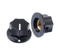 Ciieeo 2pcs 24mm Adjustable Rotate Potentiometer Knobs Screw for Electric Guitar Bass Amplifier Effect Control Shaft Instrument Accessories