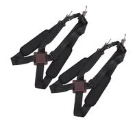 Ciieeo 2pcs Adjustable Djembe Shoulder Strap with Padded Crossback Design Polyester Double Shoulder Drum Strap for African Drum Reduces Strain and Secure for Outdoor Events and Indoors