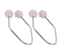 Ciieeo 2pcs Adjustable Portable Facial Exerciser Dimples Maker for Cheeks Stainless Steel and Fake Pearl Material, Natural Face Dimple Trainer Tool for Beautiful Smile Enhancement