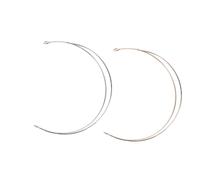 Ciieeo 2pcs Alloy Hairband Alloy Wire Hair Hoop Simple Charming Headband for Bad Hair Days and Working Women