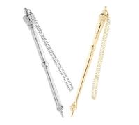 Ciieeo 2pcs Bible Finger Reading Tool Metal Pointer for Adults, Zinc Alloy Material, Precise Bible Reading, Suitable for Special Occasions and Religious Use