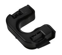Ciieeo 2pcs Black Rear Parcel Shelf Clips for Vehicle Roof Rack Support Pe Material Easy Installation Reliable Load-bearing Rear Shelf Repair Brackets for Luggage Safety