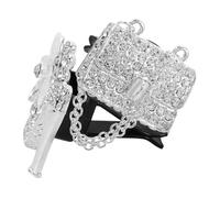 Ciieeo 2pcs Bling Car Air Vent Clips Stylish Rhinestone High Heel Diffuser for Car Elegant Air Freshener Clip Accessories for Any Vehicle