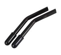 Ciieeo 2pcs Brake Handle Extenders Brake Extension Rods Extended Reach Enhanced Control Iron Wheelchair Braking Accessories for Wheelchair Users Transport Chair