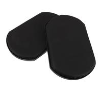 Ciieeo 2pcs Calf Pad Wheelchair Leg Support Elevated Leg Rest Artificial Leather Wide Compatibility Provides Secure Fixtures for Wheelchair Use