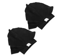 Ciieeo 2Pcs Detachable Clergy Collar Faux Dickey for Men and Women, Black with White Stand-Up Insert, Religious Ceremony Shirt Collar Insert Accessory