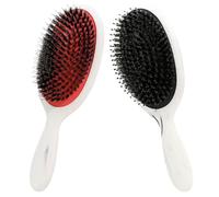 Ciieeo 2pcs Detangling Paddle Brush for Women, Hair Comb with Airbag Scalp Massaging Head, Comfortable Touch, Abs Rubber Material, Prevents Split Ends, Suitable for Daily Use and Hair