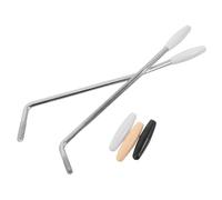 Ciieeo 2pcs Electric Guitar Whammy Bar Replacement Silver Thread Vibrato Arm for Guitar Bridge Parts