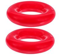 Ciieeo 2pcs Erlenmeyer Flask Weight Rings Iron Plastic Sturdy Easy to Wash Easy to Store Professional and Practical Design for Experiments in Chemistry Class Random Color