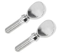 Ciieeo 2pcs Flute Head Screws Replacement for Flute Repairing Supplies Copper Material with Fine Texture and Comfortable Hand Feeling for Musicians