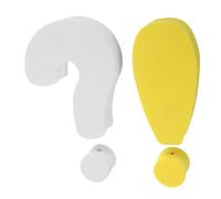 Ciieeo 2pcs Funny Car Antenna Toppers Weather Resistant Creative Symbol Roof Decorations for Suvs Trucks Small Cars Durable Auto Exterior Decor Easy Installation