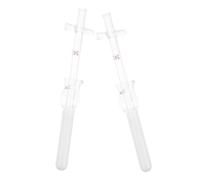 Ciieeo 2pcs Glass Cell Homogenizer Tissue Grinder Capacity Heat-resistant Glassware Lab Accessory for Scientific Experiments and Classroom Use